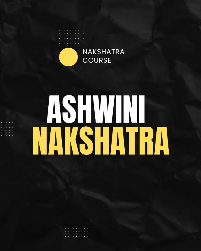 Ashwini Nakshatra